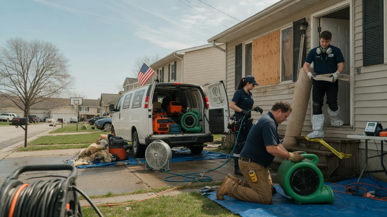 Water Damage Restoration in Cary, IL near me